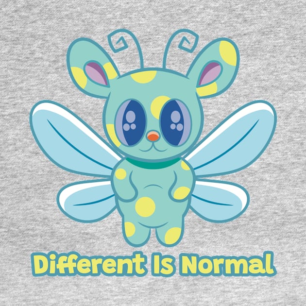 Different Is Normal 1 by RD Doodles